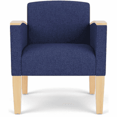 Belmont Heavy-Duty Custom Upholstered Guest Chair - Standard Fabric/Vinyl