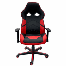 Black and Red High Back Gaming Chair