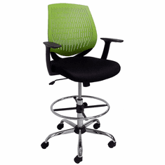 GeoFlex Ergonomic Drafting Stool w/24"-32" Seat Height