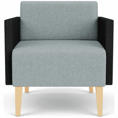 Luxe Custom Bariatric Guest Chair - Upgrade Fabric/Healthcare Vinyl