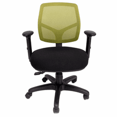 Olive Color 24/7 Rated 300 Lbs. Capacity Ergo Chair w/Seat Slide