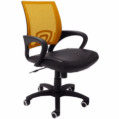 Leather & Mesh Color Burst Office Chairs