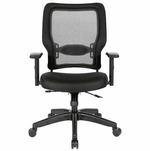 24/7 300 Lbs. Capacity Mesh Chair w/Memory Foam Seat
