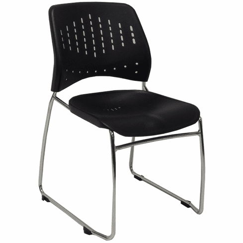 300 Lbs. Capacity Premium Ganging Office Stack Chair