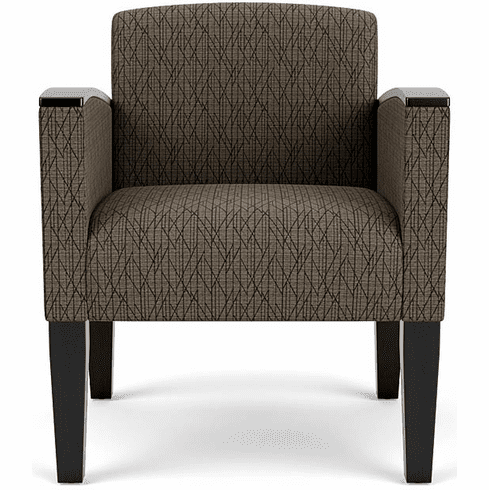 Belmont Heavy-Duty Custom Upholstered Guest Chair - Upgrade Fabric/Healthcare Vinyl