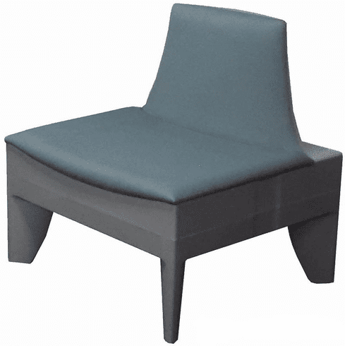 Gray Modular Reception Chair