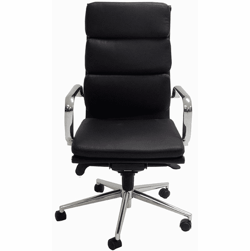 Leather Soft Pad High Back Office Chair 