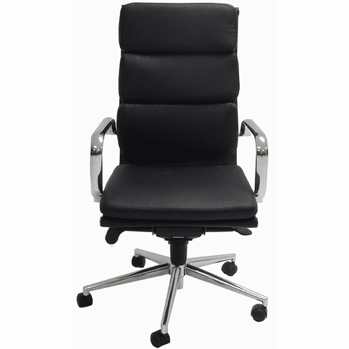 Leather Soft Pad High Back Office Chair