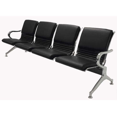 4-Seater Upholstered Beam Seating