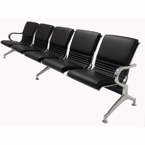 5-Seater Upholstered Beam Seating
