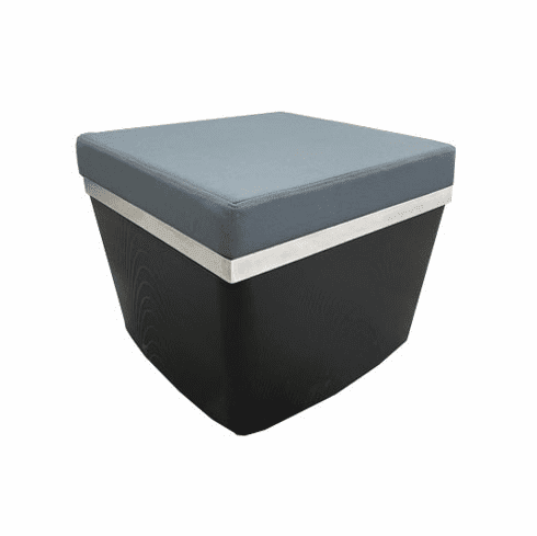 Fabric Padded End Table/Seating Pod