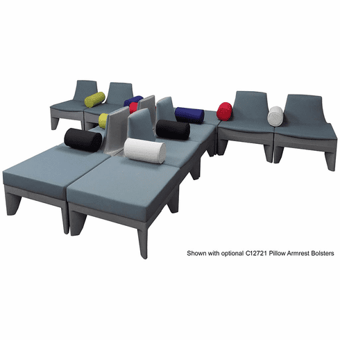 Gray T-Shape Reception Seating Package See Other Configurations!