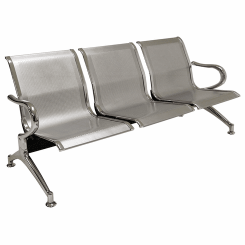 3-Seater Heavyweight Airport Seating