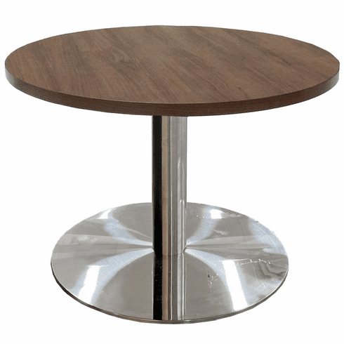 30 Round Metal Disc Base Waiting Room Table