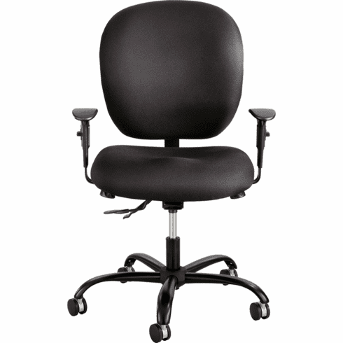 500 Lbs. Capacity 24/7 Rated Task Chair in Fabric or Vinyl