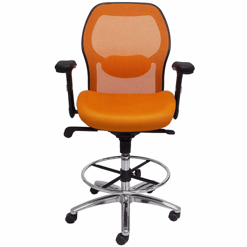 Advanced Ergonomic Ultra Drafting Stool w/27”-30” Seat Height