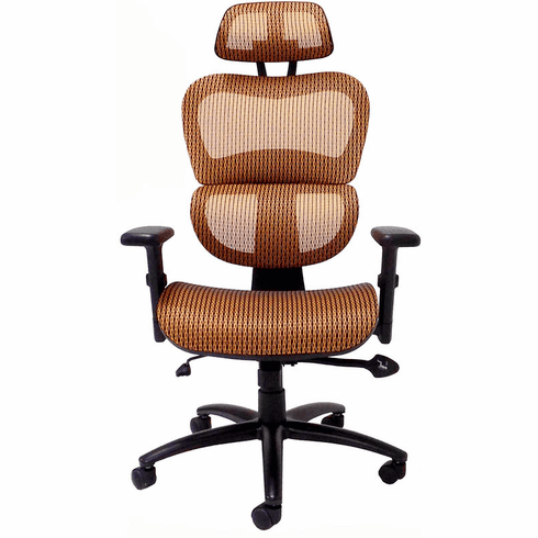  HumanFlex Elastic All Mesh Ergonomic Office Chair w/Headrest