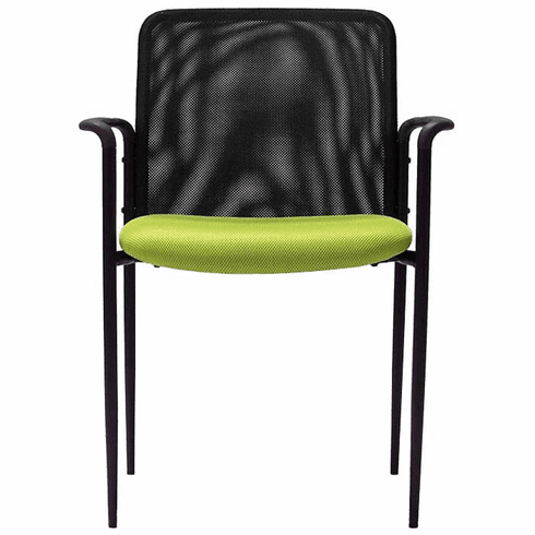 Mesh Stackable Guest Office Chair w/Color Burst