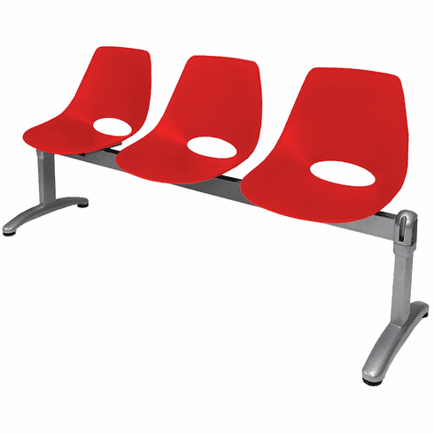 Scoop Airport Seating - 3-Seater