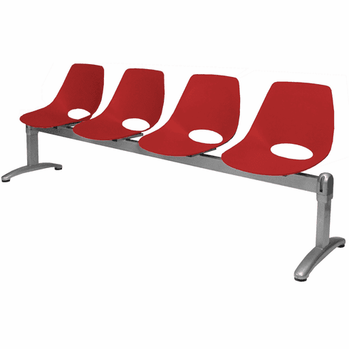 Scoop Airport Seating - 4-Seater