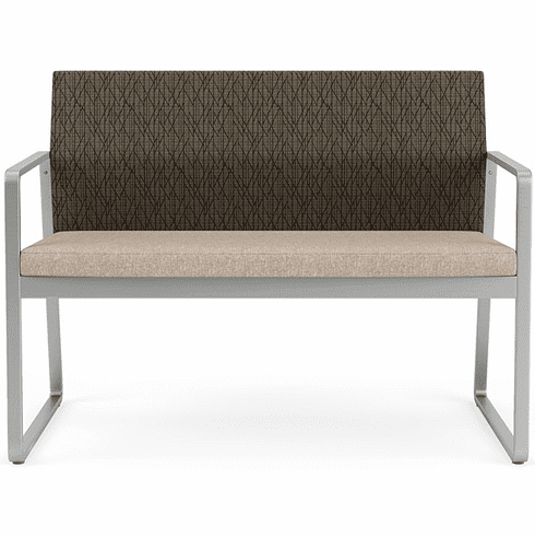 Gansett Steel Custom Loveseat - Upgrade Fabric or Healthcare Vinyl