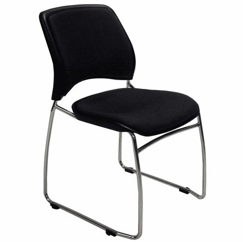 300 Lbs. Capacity Premium Padded Ganging Office Stack Chair