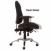 24 Hour 400 Lbs. Capacity Multi-Shift Intensive Use Ergonomic Chair in Black