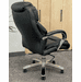 500 lbs. Capacity Black Leather Heavy Duty Office Chair