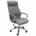 Diamond Stitched High Back Swivel Office Chair in Gray or Black