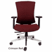 Stretch Linen Ergonomic Chair w/ Seat Slide