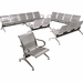 5-Seater Heavyweight Airport Seating