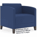 Fremont Heavy-Duty Custom Upholstered Guest Chair - Upgrade Fabric/Healthcare Vinyl