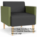 Luxe Custom Bariatric Guest Chair - Standard Fabric/Vinyl