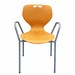 300 Lbs. Capacity Classroom Stack Chair with Arms