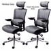  300 Lbs. Capacity Premium Elastic Mesh Office Chair w/Headrest