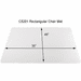 36" x 48" Chair Mat for Low Pile Carpet - 0.133" Thick