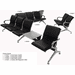 4-Seater Upholstered Beam Seating w/Magazine Table