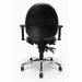 400 Lbs. Capacity Multi-Shift Big & Tall Ergonomic Chair in Black Vinyl