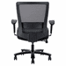 400 Lbs. Capacity Leather & Mesh Heavy Duty Desk Chair w/Adjustable Arms