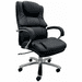 500 Lbs. Capacity Black Leather Big & Tall Office Chair