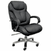 500 lbs. Capacity Black Leather Heavy Duty Office Chair
