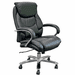 500 lbs. Capacity Professional Black Leather Desk & Conference Chair - 24-inch Wide Seat
