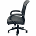 500-Pound Capacity Big & Tall Mesh Office Chair w/ Massage and Vinyl Seat - 28-Inch Wide Seat