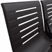 Aero Steel Public Beam Seating Series - 2-Seat Beam Seater in Black Shadow