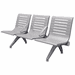 400-Pound Capacity Aero Steel 3-Seat Beam Seating Series