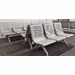 400-Pound Capacity Aero Steel 3-Seat Beam Seating Series