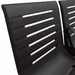 Aero Steel Public Beam Seating Series - 4-Seat Beam Seater in Black Shadow