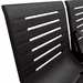 Aero Steel Public Beam Seating Series - 5-Seat Beam Seater in Black Shadow