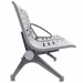 Aero Steel Public Beam Seating Series - 5-Seat Beam Seater in Gray Mist