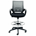 All Mesh Cushioned Swivel Office Desk Stool in 4 Colors - 23.5" - 32.5" Seat Height